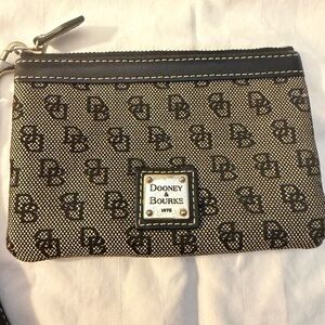Dooney & Bourke DB Monogram Canvas Wristlet